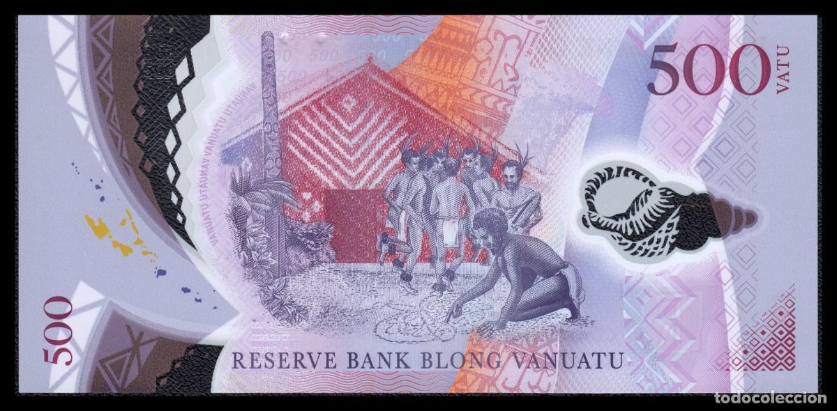 Billetes extranjeros: Vanuatu 500 Vatu 2017 Pick 20 - Foto 3