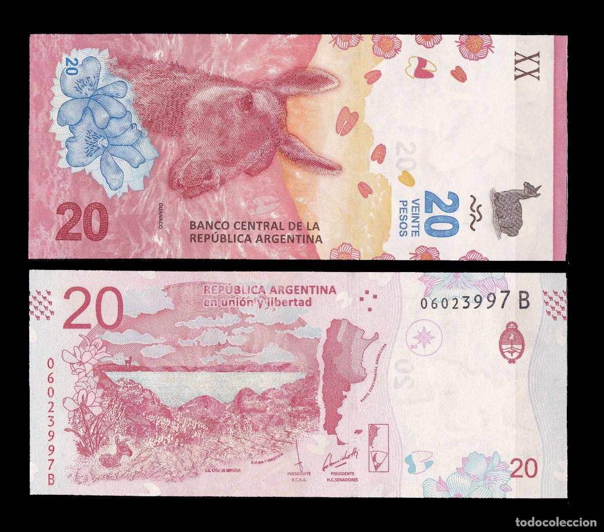 Billetes extranjeros: ARGENTINA - 20 PESOS DE 2017 - SIN CIRCULAR - Foto 1