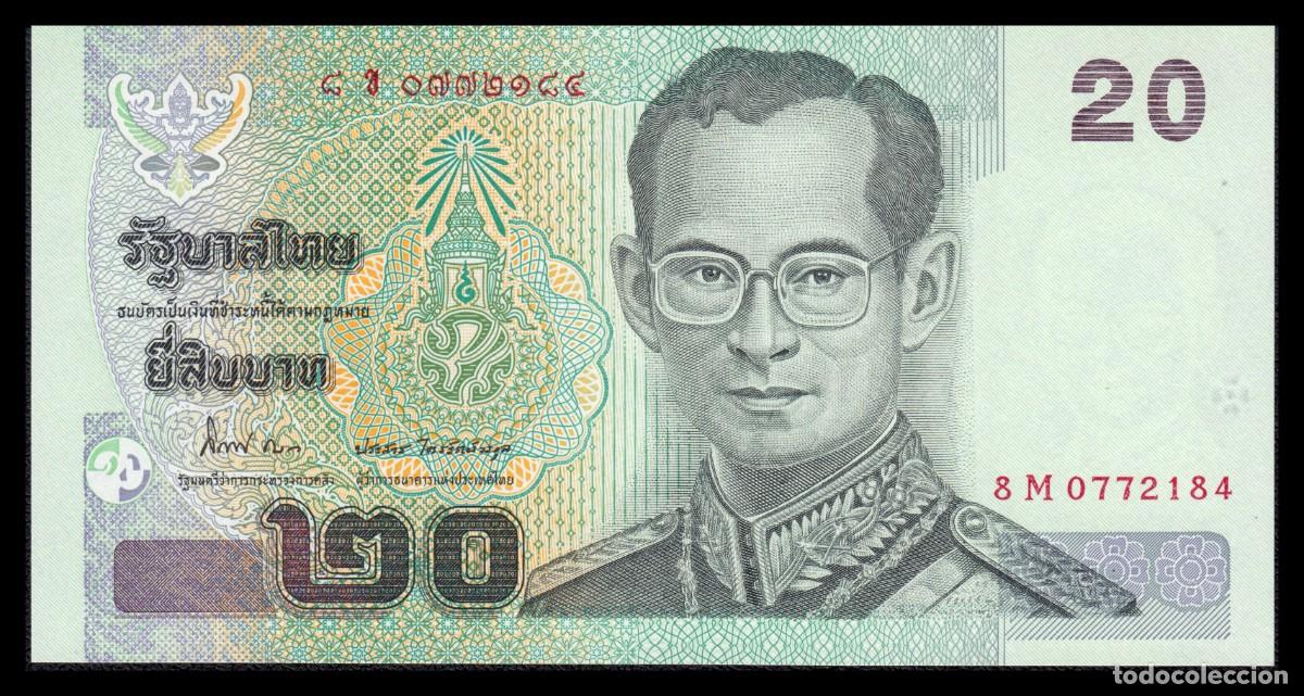 Billetes extranjeros: Tailandia 20 Bath 2003 Pick 109(13) - Foto 2