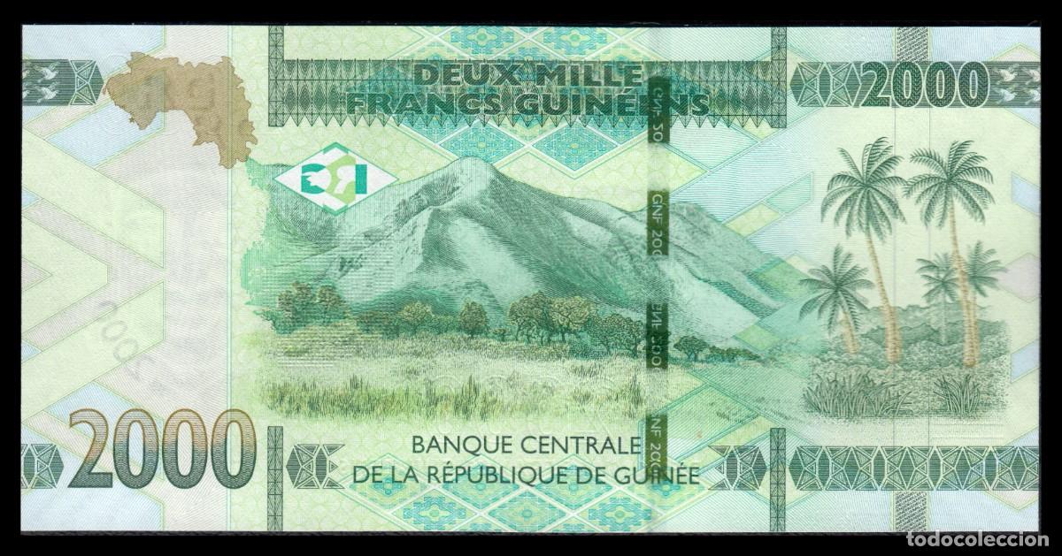 Billetes extranjeros: Guinea 2.000 Francs 2018 Pick 48A - Foto 3
