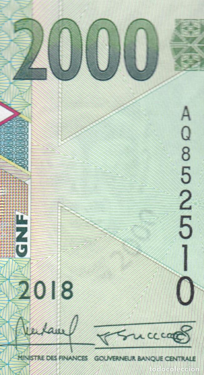 Billetes extranjeros: Guinea 2.000 Francs 2018 Pick 48A - Foto 6