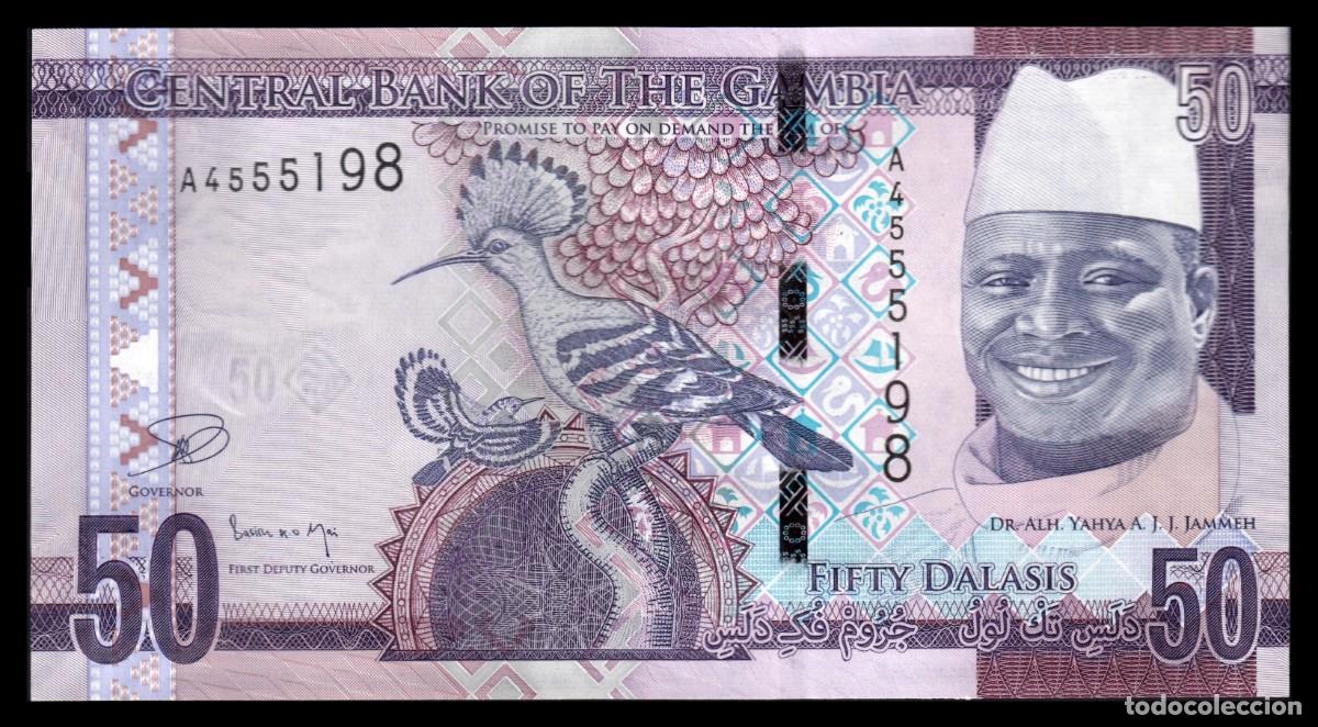 Billetes extranjeros: Gambia 50 Delasis 2015 Pick 34 - Foto 2