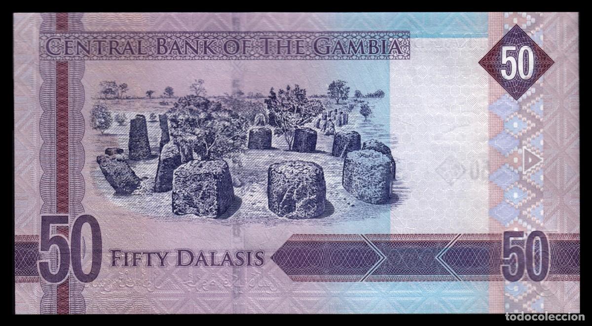 Billetes extranjeros: Gambia 50 Delasis 2015 Pick 34 - Foto 3