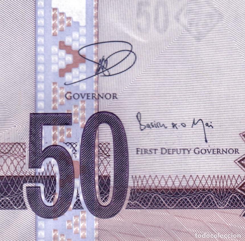 Billetes extranjeros: Gambia 50 Delasis 2015 Pick 34 - Foto 6