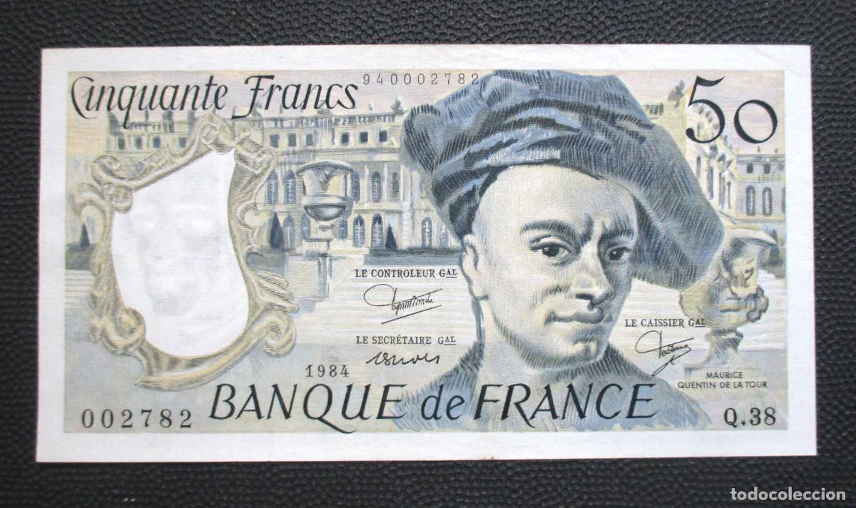 Billetes extranjeros: FRANCIA - 50 FRANCOS 1984 - EBC (REF. 334) - Foto 1