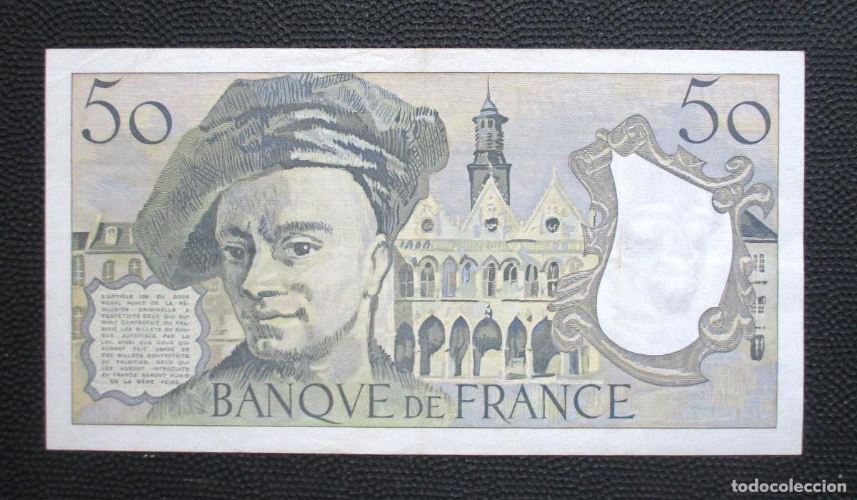 Billetes extranjeros: FRANCIA - 50 FRANCOS 1984 - EBC (REF. 334) - Foto 2