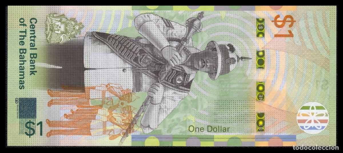 Billetes extranjeros: Bahamas 1 Dollar 2024 Pick 77b - Foto 3