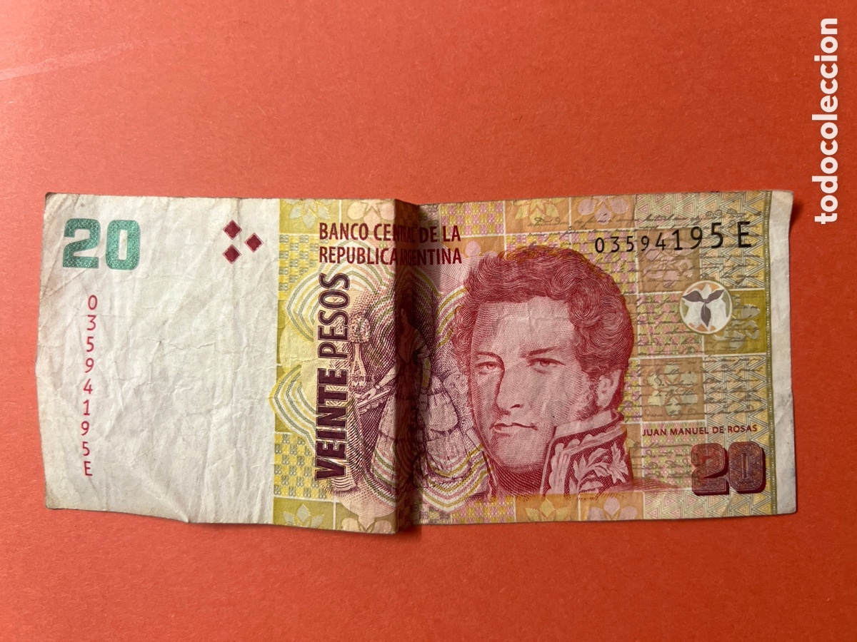 Billetes extranjeros: 155b. BILLETE - ARGENTINA 20 PESOS - Foto 1