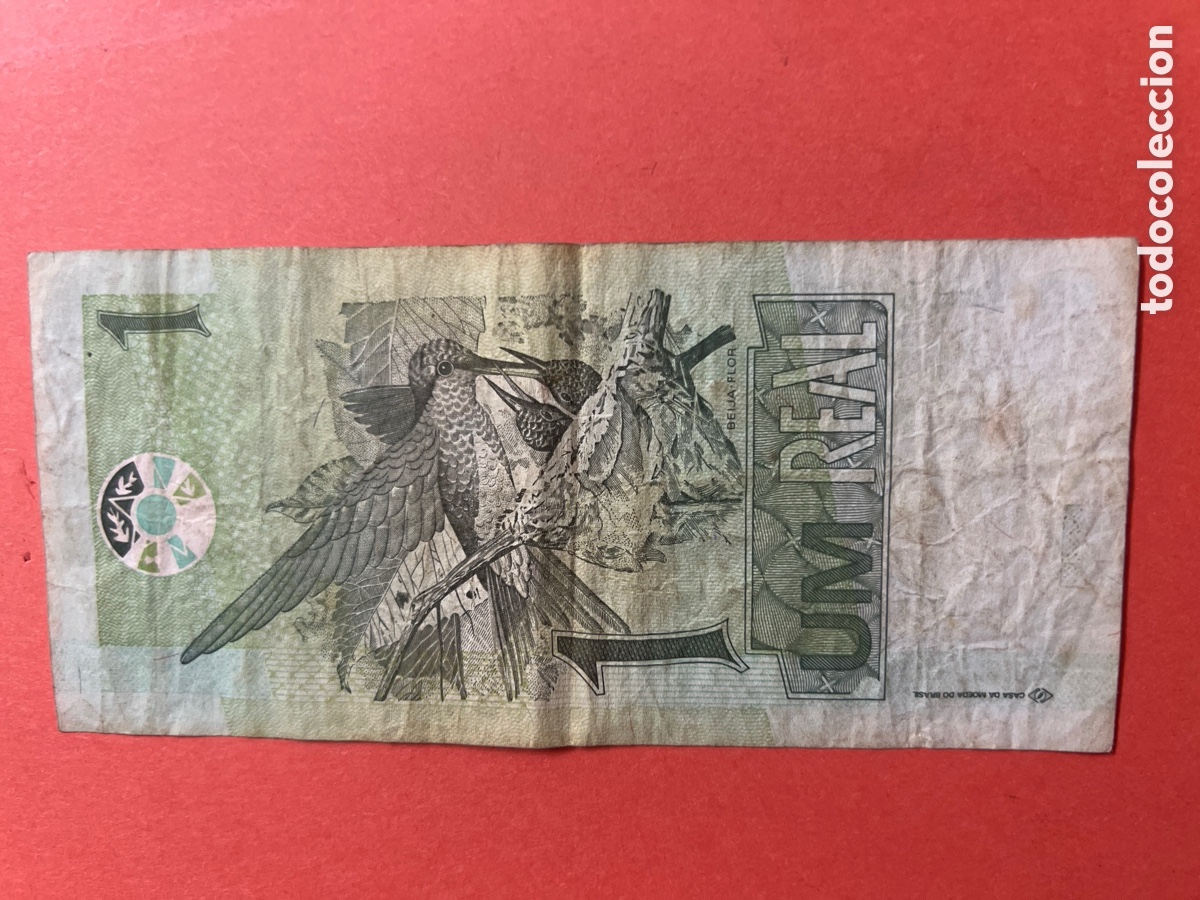 Billetes extranjeros: Hb87. BRASIL - BILLETE DE 1 REAL - Foto 2