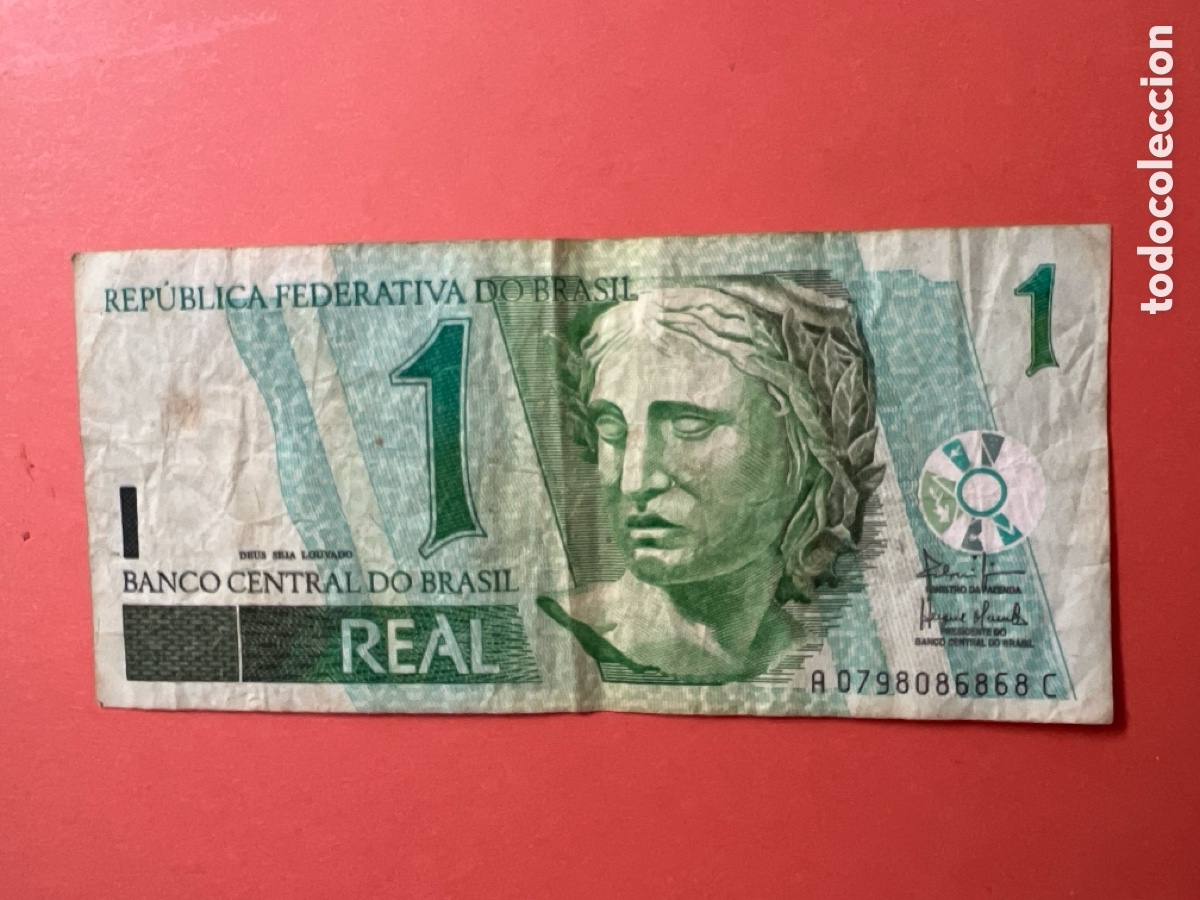 Billetes extranjeros: Hb87. BRASIL - BILLETE DE 1 REAL - Foto 1
