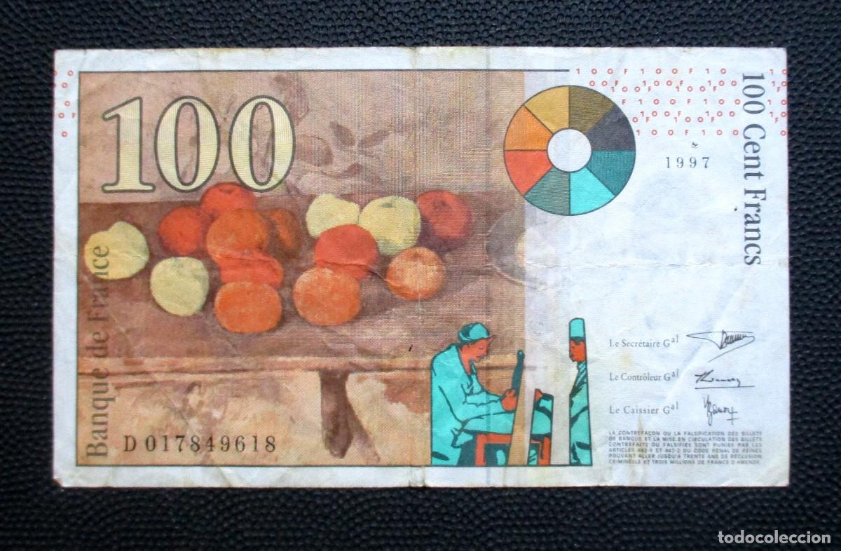 Billetes extranjeros: FRANCIA 100 FRANCOS 1997 (REF. 302) - Foto 2