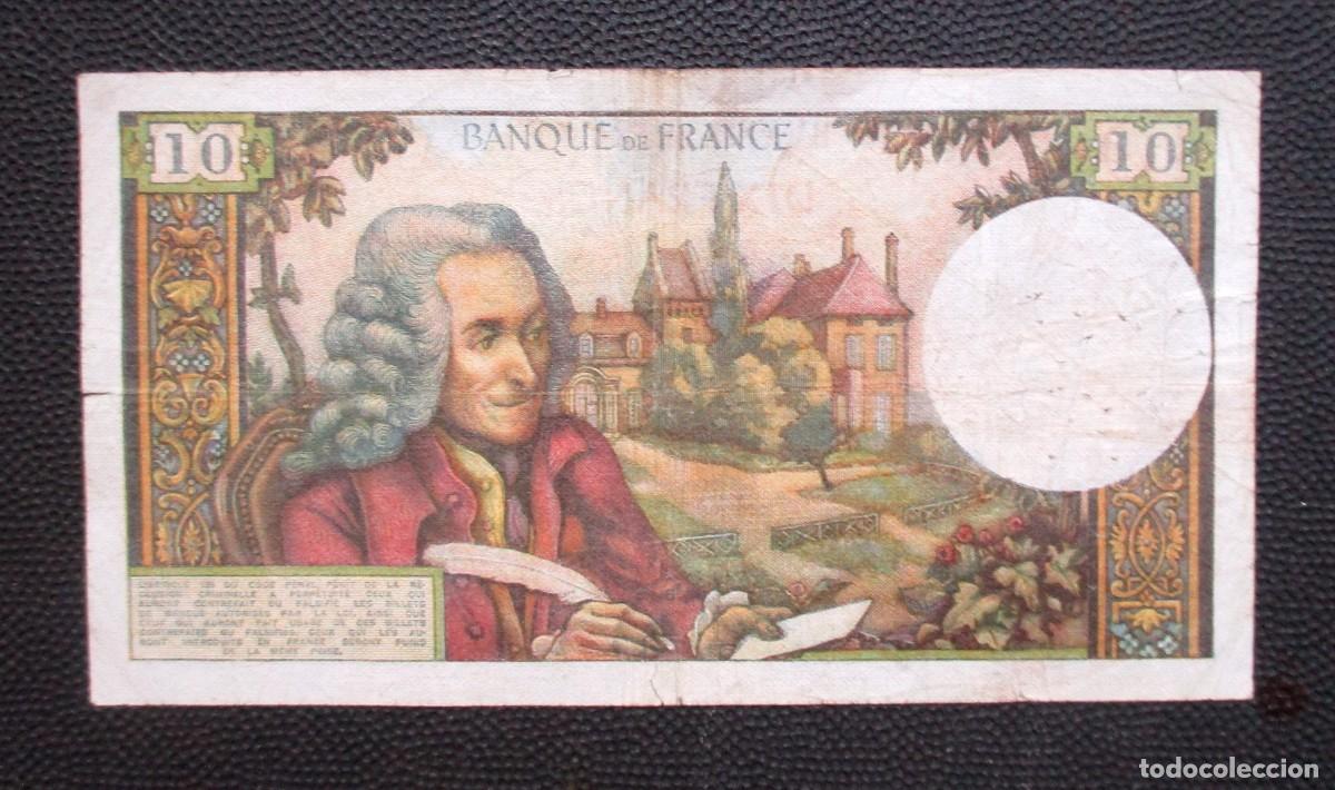 Billetes extranjeros: FRANCIA 10 FRANCOS 1970 (REF. 325) - Foto 2