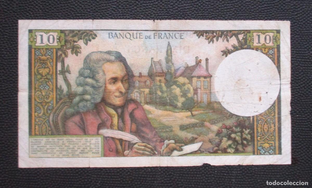 Billetes extranjeros: FRANCIA 10 FRANCOS 1970 (REF. 326) - Foto 2