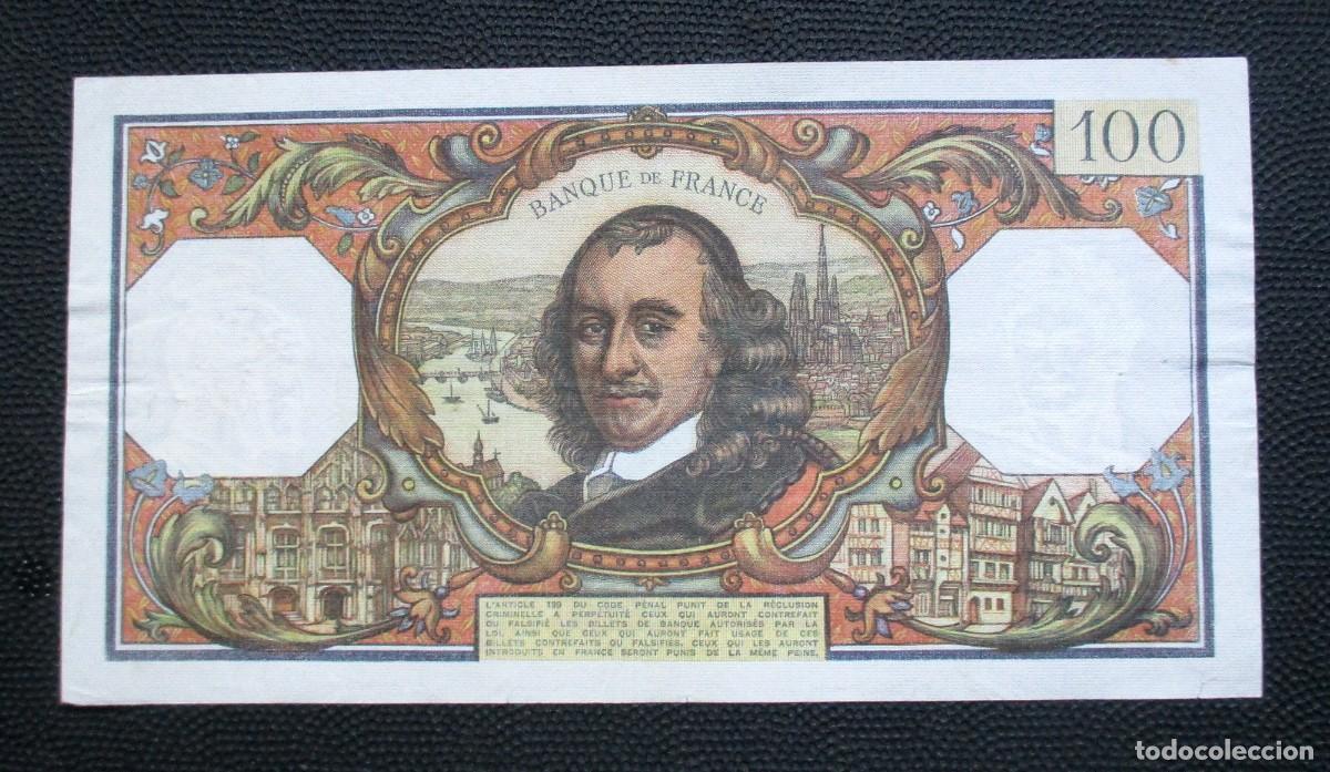 Billetes extranjeros: FRANCIA - 100 FRANCOS 1971 MBC + - (REF. 309) - Foto 2