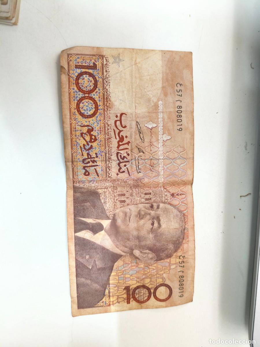 Billetes extranjeros: Marruecos 100 Dirhams - Foto 1