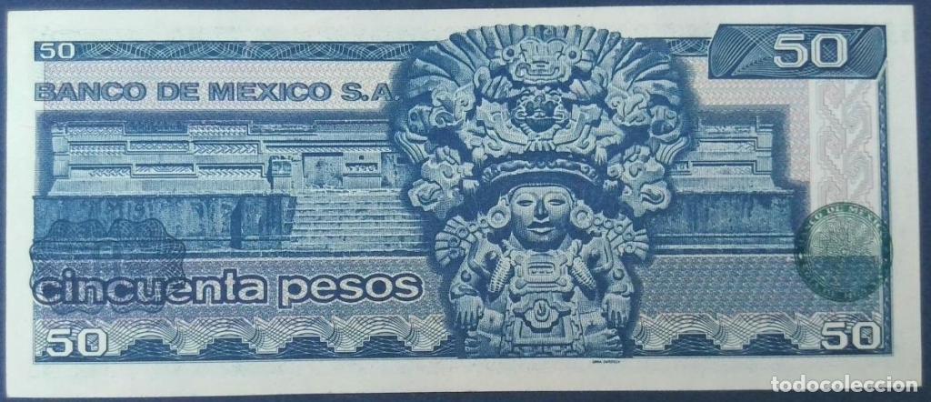 Billetes extranjeros: M&eacute;xico, 50 Pesos 1981 - 73 - (EBC / AUNC) [B9524953] - Foto 2