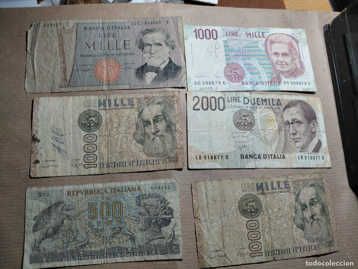 Billetes extranjeros: ITALIA - LOTE 6 BILLETES - Foto 1