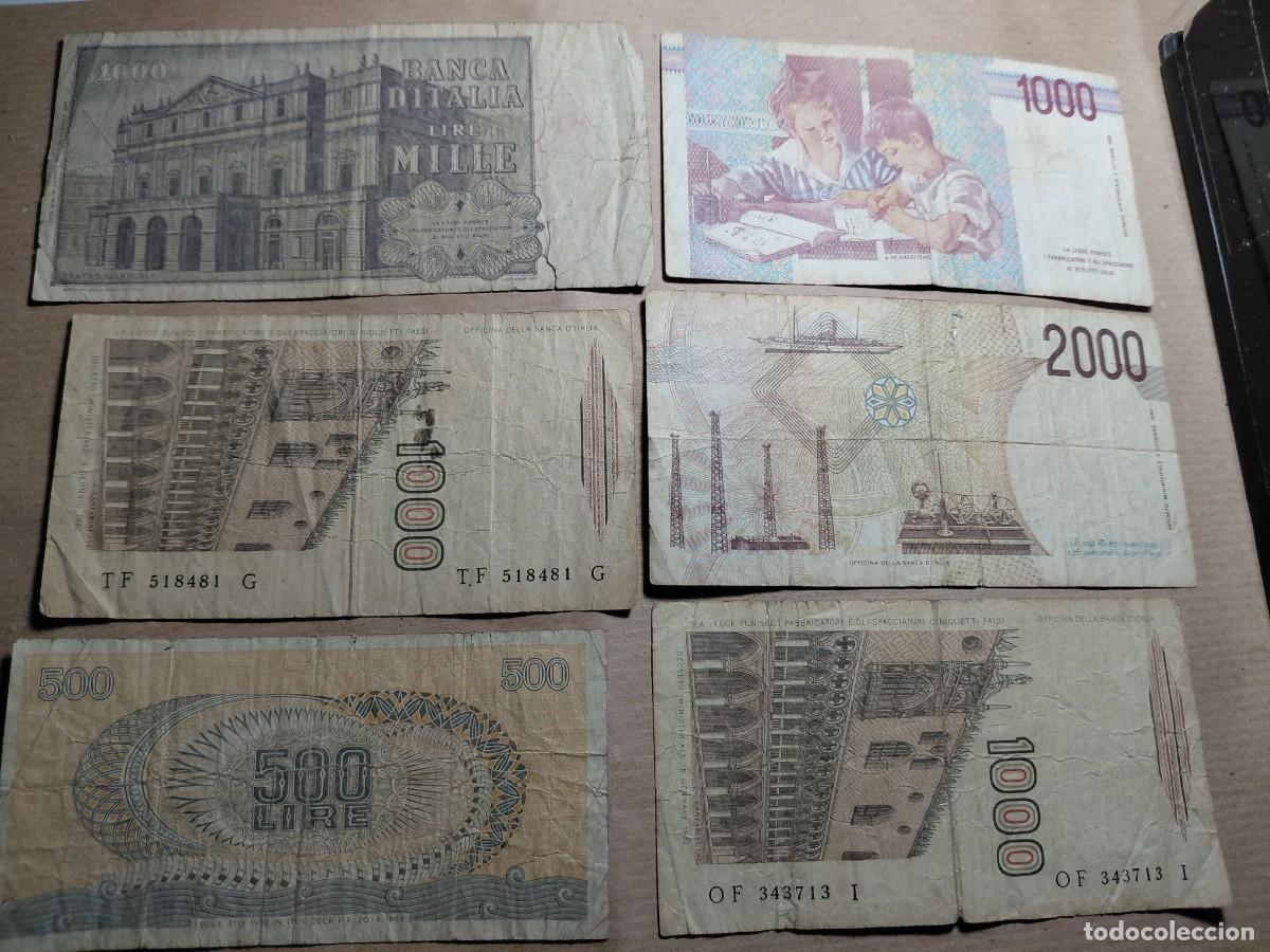 Billetes extranjeros: ITALIA - LOTE 6 BILLETES - Foto 2