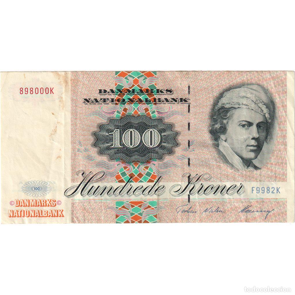 Billetes extranjeros: [#377447] Dinamarca, 100 Kroner, 1998, MBC - Foto 1