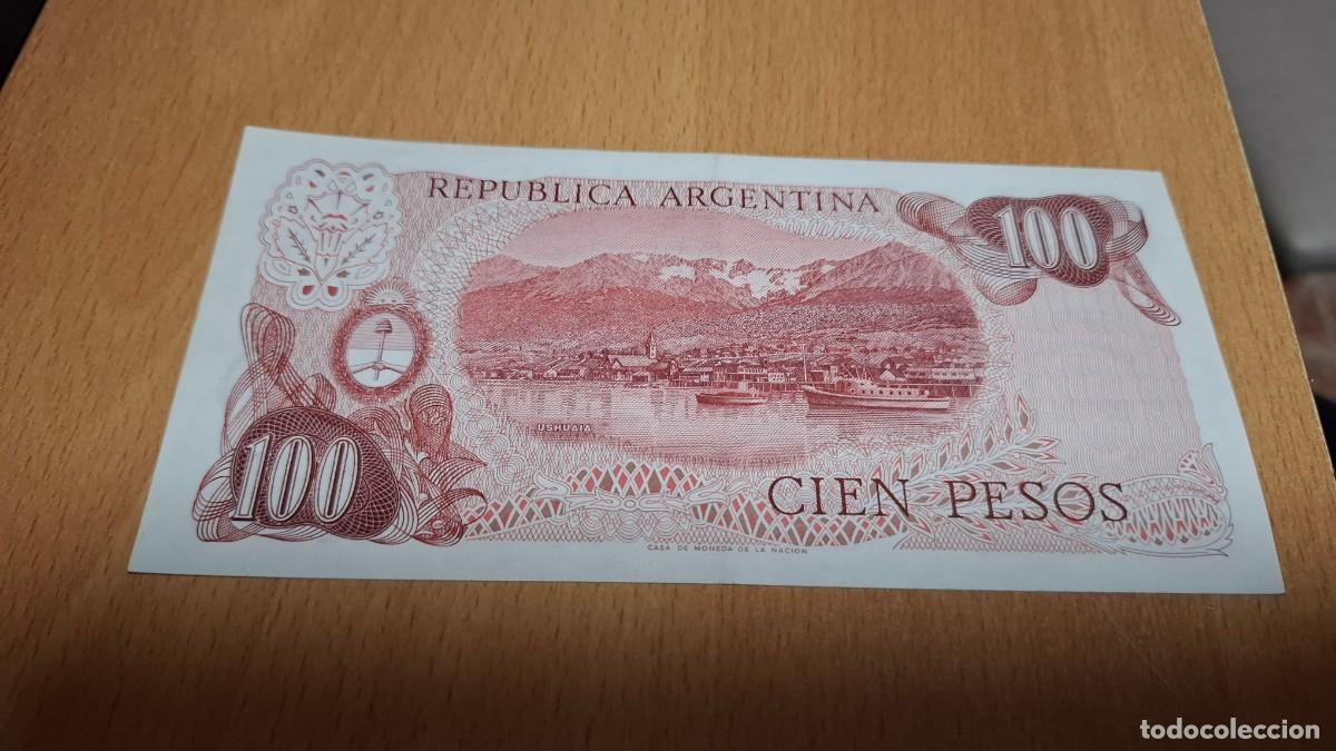 Billetes extranjeros: BILLETE DE 100 PESOS DE ARGENTINA - Foto 2