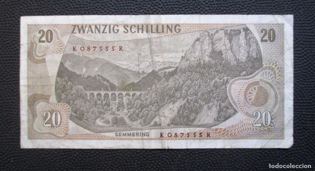 Billetes extranjeros: AUSTRIA - 25 SHILLING 1967 (REF. 206) - Foto 2