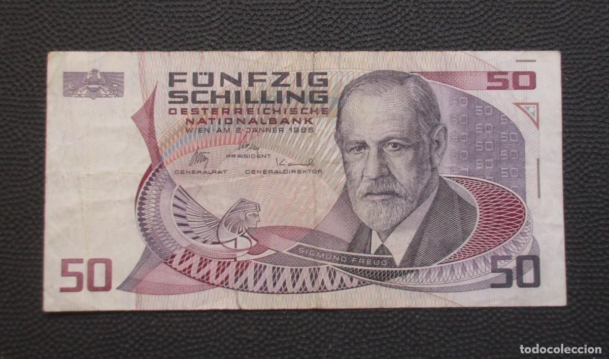 Billetes extranjeros: AUSTRIA - 50 SHILLING 1986 (REF. 212) - Foto 1