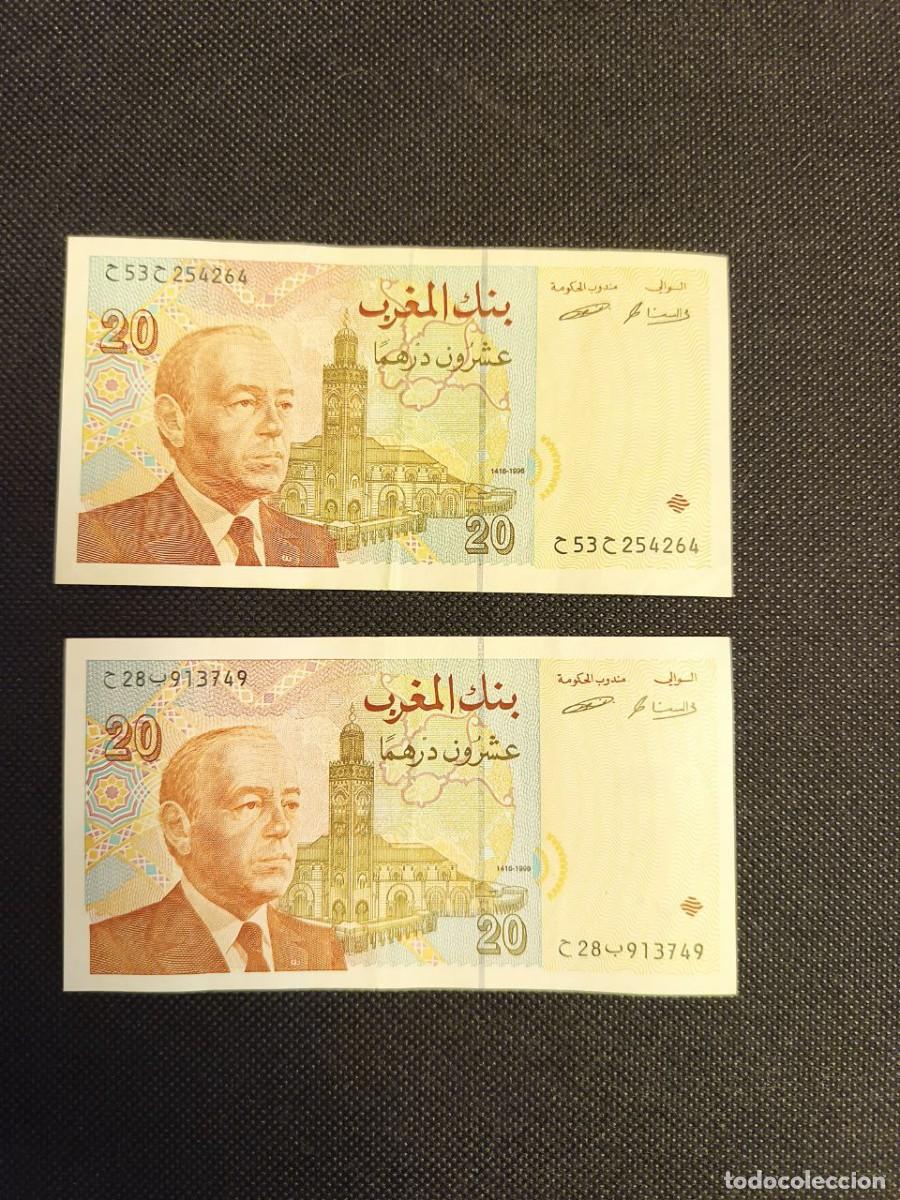 Billetes extranjeros: BILLETES MARRUECOS DE 20 DIRHAMS - Foto 3