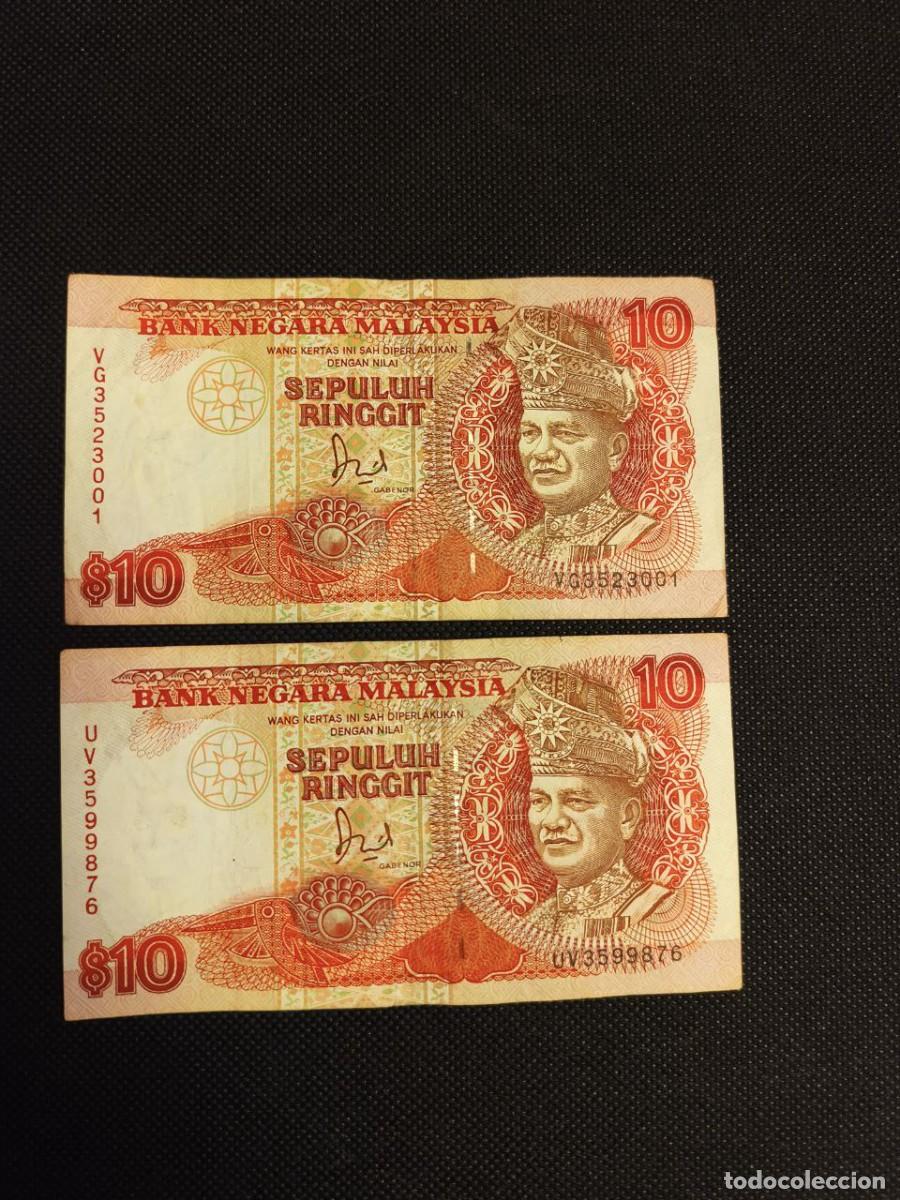 Billetes extranjeros: BILLETES MALASIA DE 10 RINGGITS - Foto 3