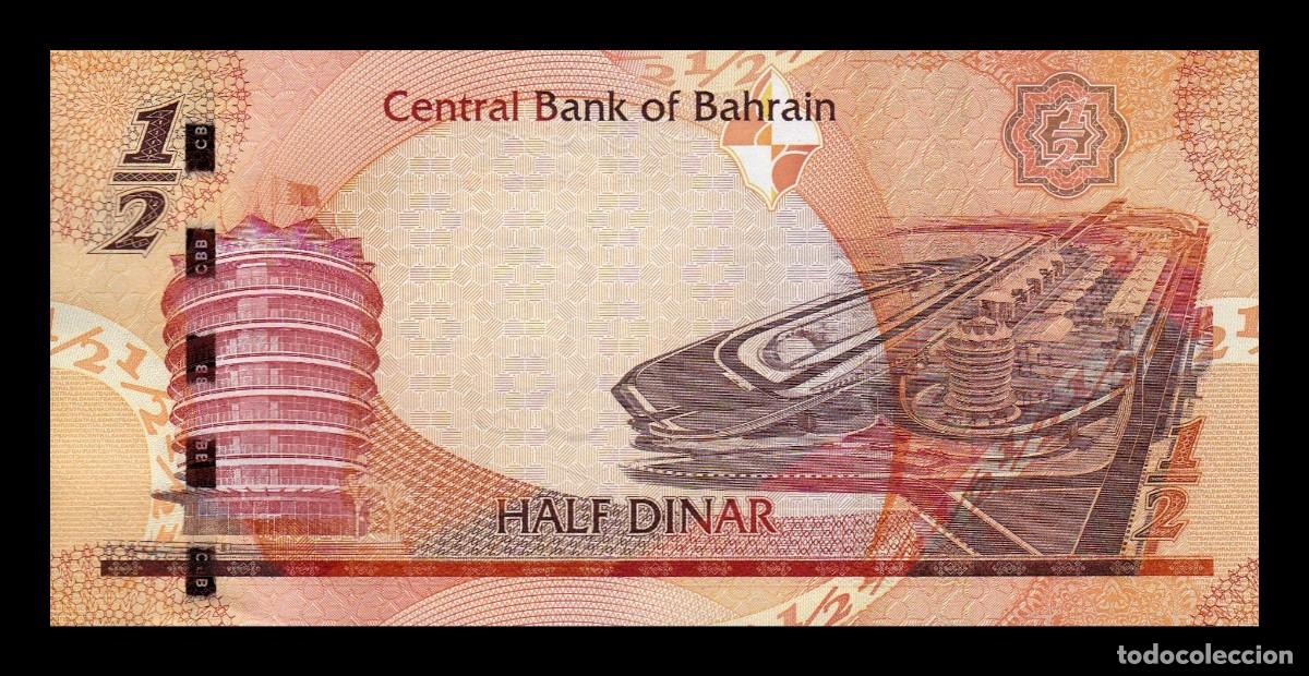 Billetes extranjeros: Bar&eacute;in 1/2 Dinar L. 2006 Pick 25 Sc Unc - Foto 2
