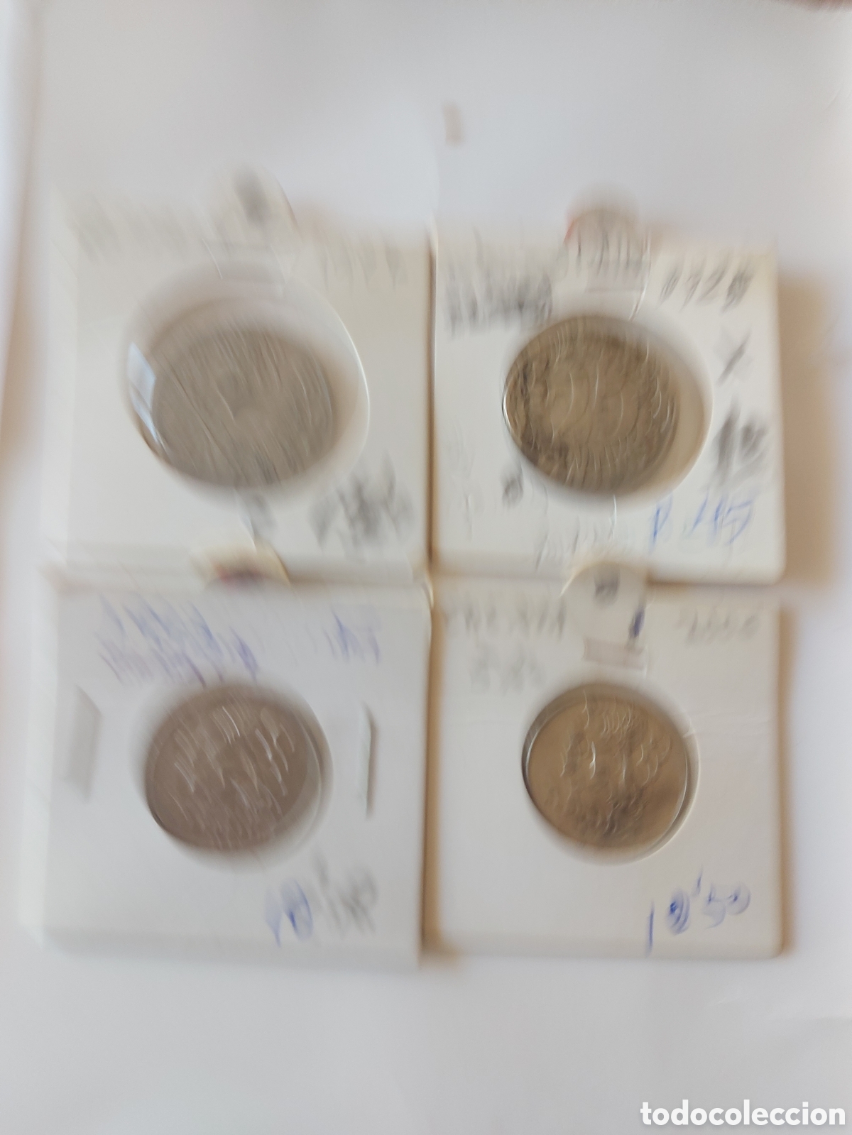 Billetes extranjeros: 2 monedas antiguasSpa - Foto 2