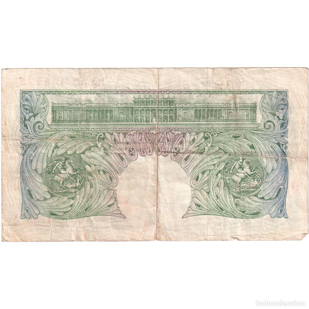 Billetes extranjeros: [#336968] Gran Breta&ntilde;a, 1 Pound, BC+ - Foto 2