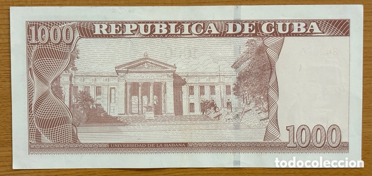 Billetes extranjeros: Cuba - 1000 pesos 2024 - Foto 2