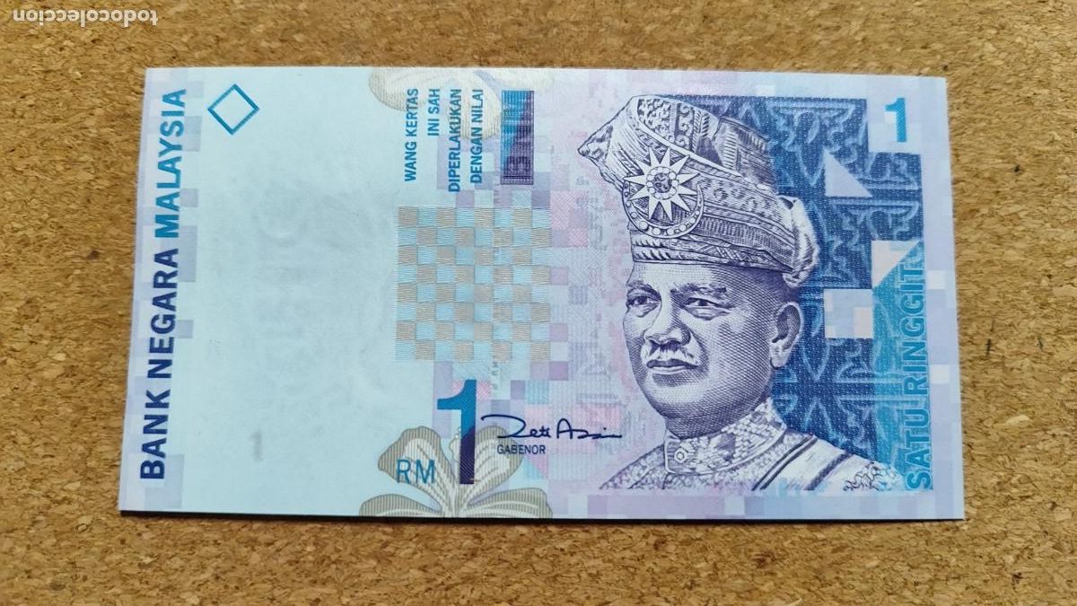 Billetes extranjeros: BILLETE DE MALASIA 1 RIGGIT MBC - Foto 1