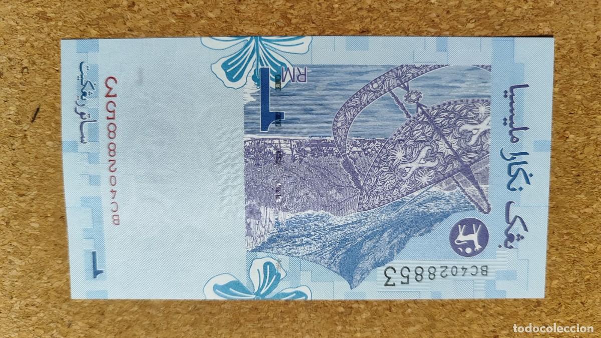 Billetes extranjeros: BILLETE DE MALASIA 1 RIGGIT MBC - Foto 2