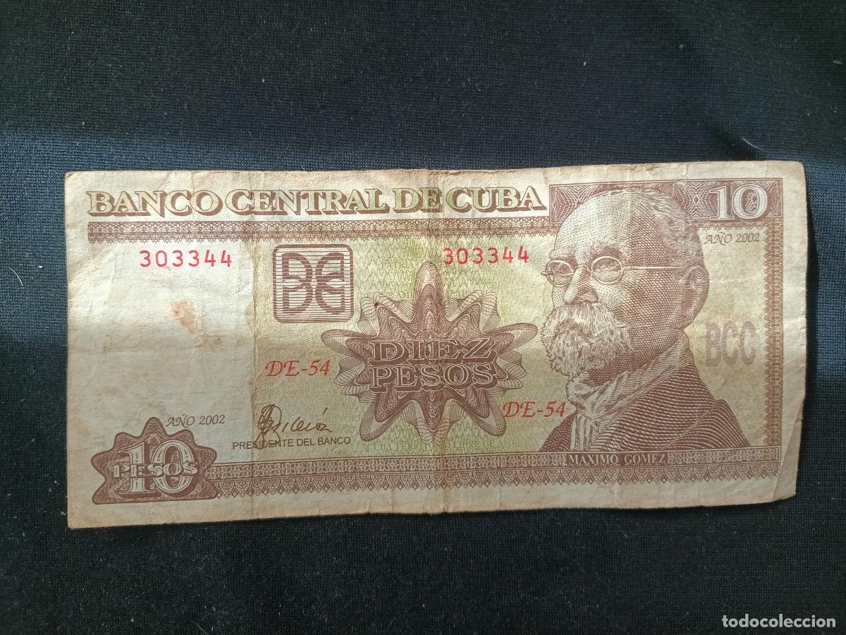 Billetes extranjeros: Cuba, 10 pesos, 2002 - Foto 1