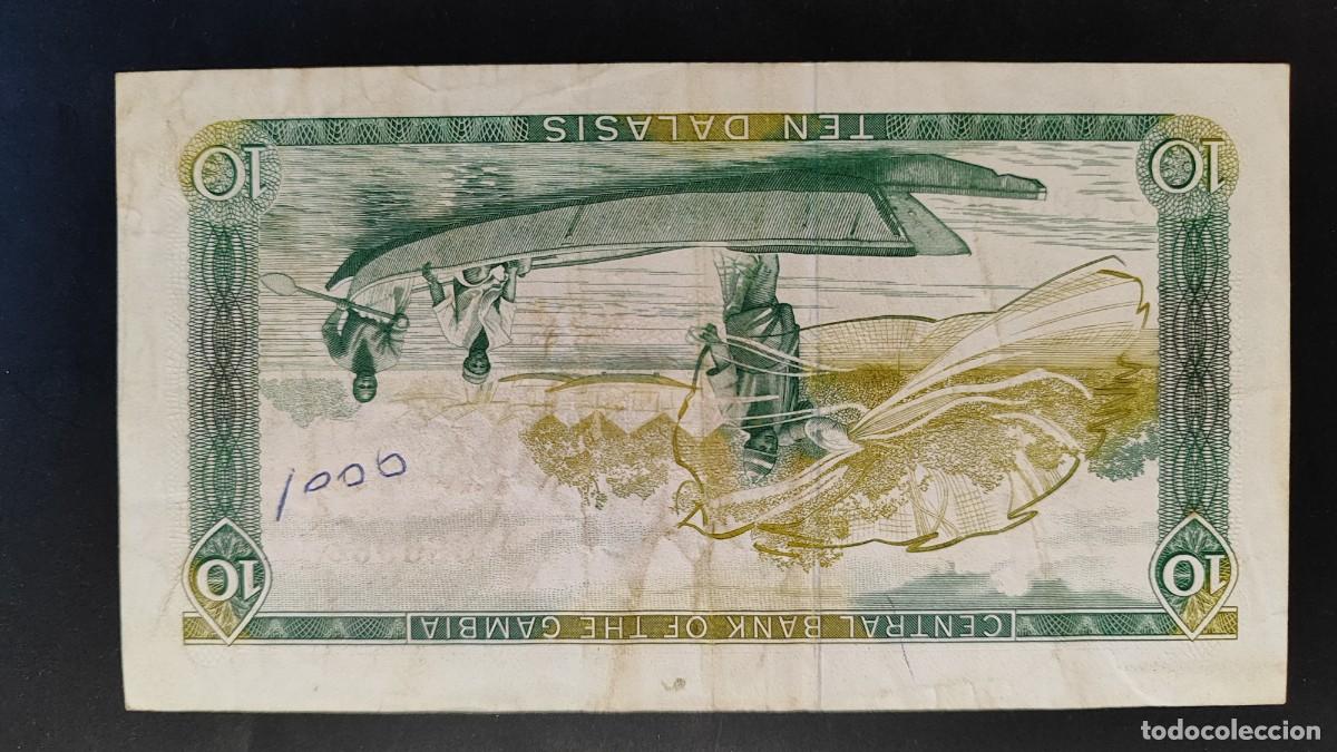 Billetes extranjeros: BILLETE DE GAMBIA 10 DALASIS BC- - Foto 2