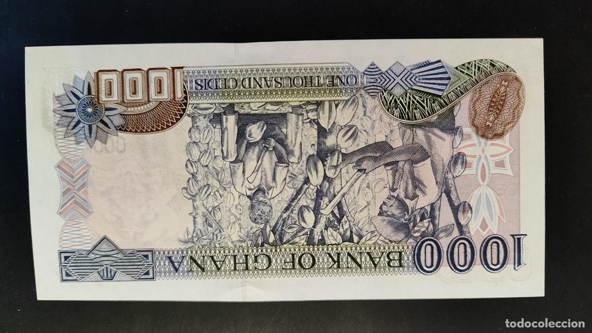 Billetes extranjeros: BILLETE DE GHANA 1000 CEDIS 2003 S/C - Foto 2