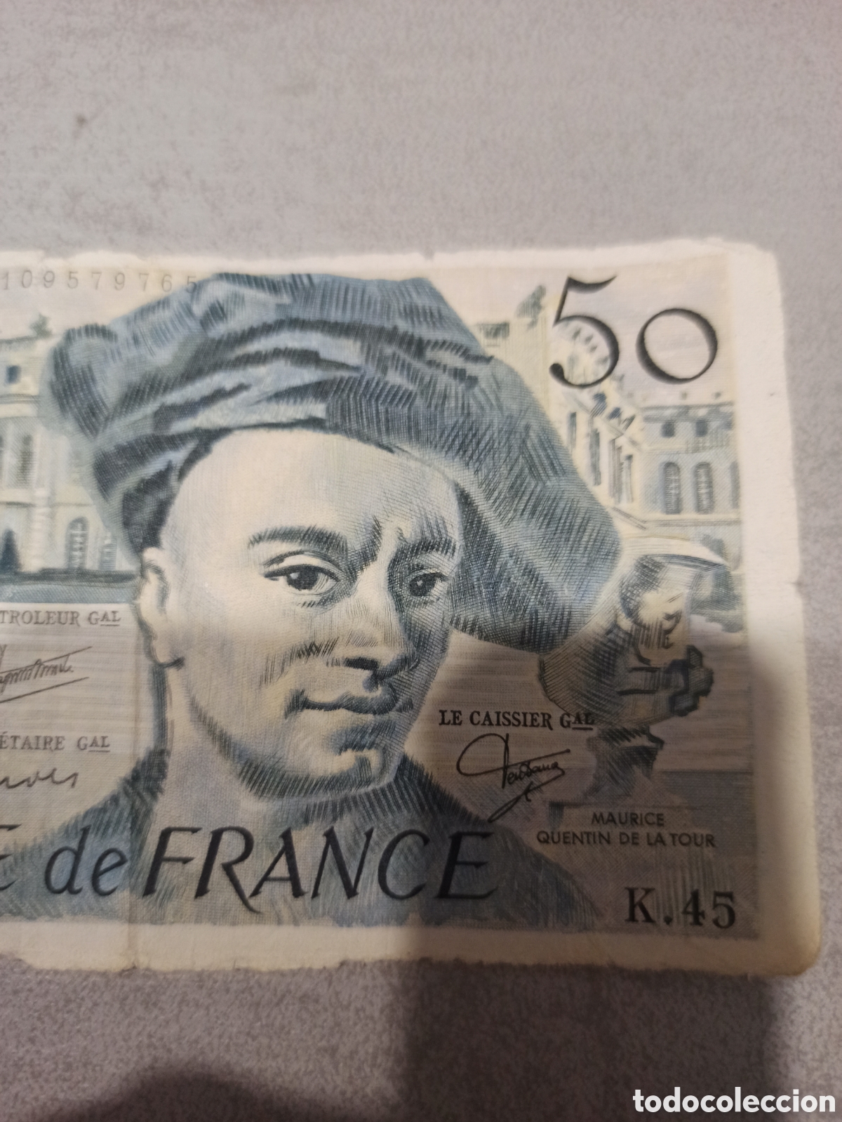 Billetes extranjeros: Billete 50 francos 1986 - Foto 2