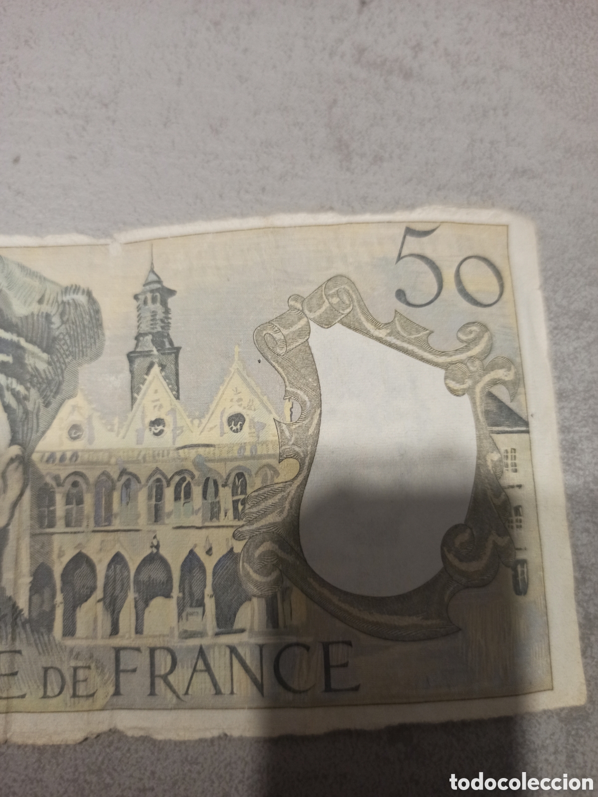 Billetes extranjeros: Billete 50 francos 1986 - Foto 6