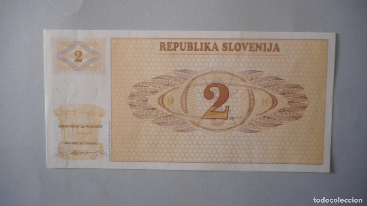 Billetes extranjeros: SLOVENIA 2 TOLARJEV / SC - Foto 1