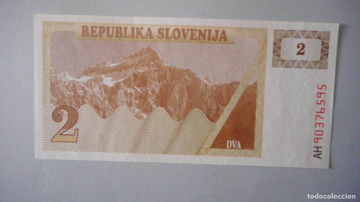 Billetes extranjeros: SLOVENIA 2 TOLARJEV / SC - Foto 2