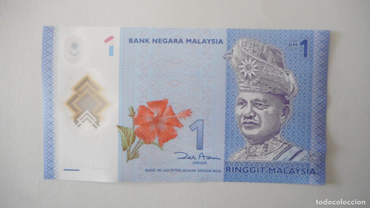 Billetes extranjeros: MALAYSIA 1 RIGGIT. POLIMERO / SC - Foto 1
