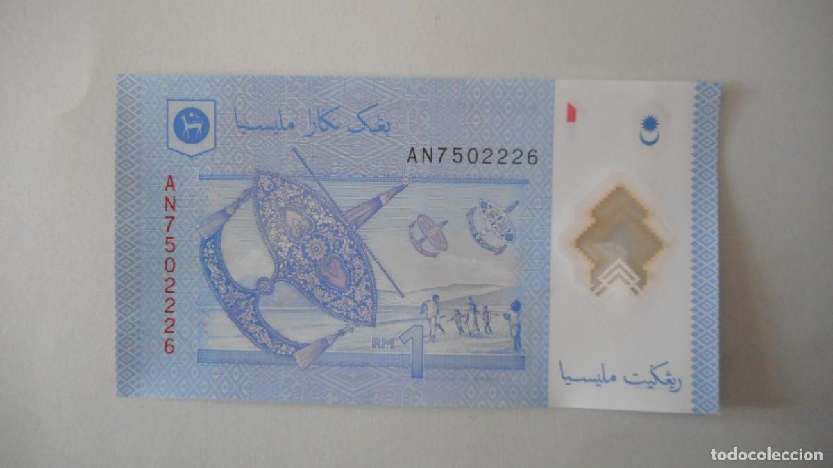 Billetes extranjeros: MALAYSIA 1 RIGGIT. POLIMERO / SC - Foto 2