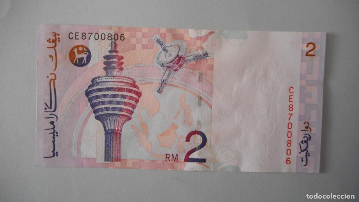 Billetes extranjeros: MALAYSIA 2 RIGGIT. / SC - Foto 2
