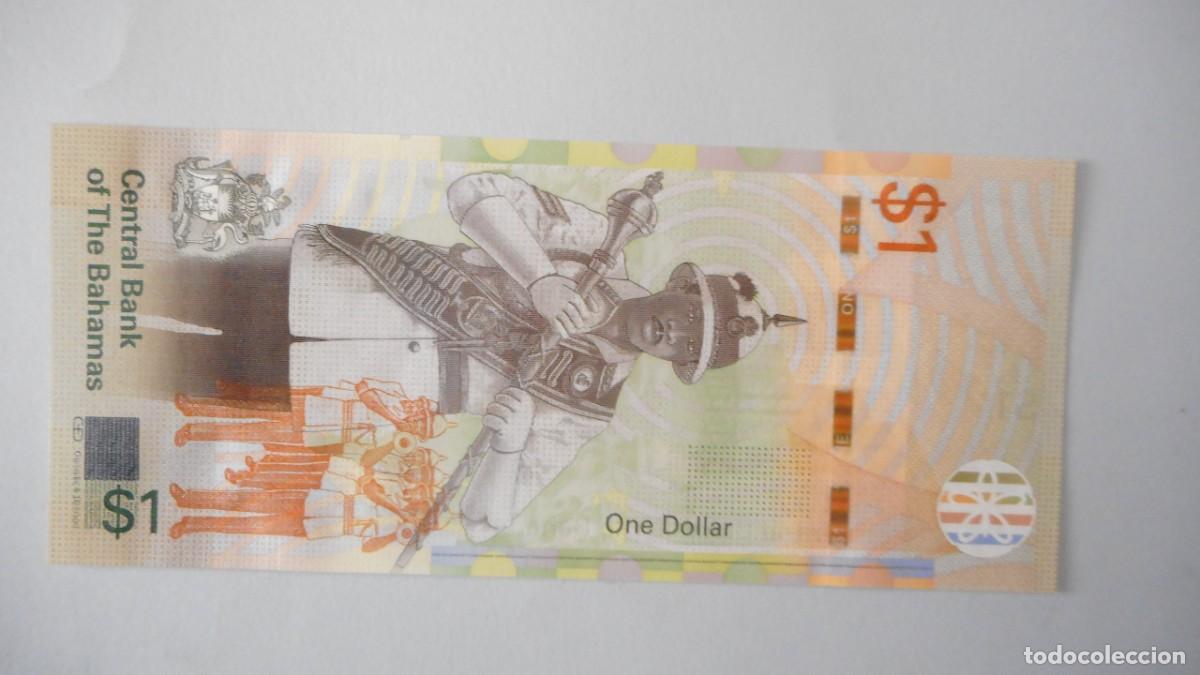 Billetes extranjeros: BAHAMAS 1 DOLAR / SC - Foto 2