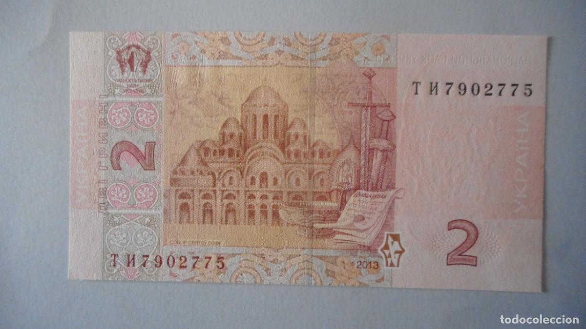 Billetes extranjeros: UCRANIA 2 HRYVEN / SC - Foto 2