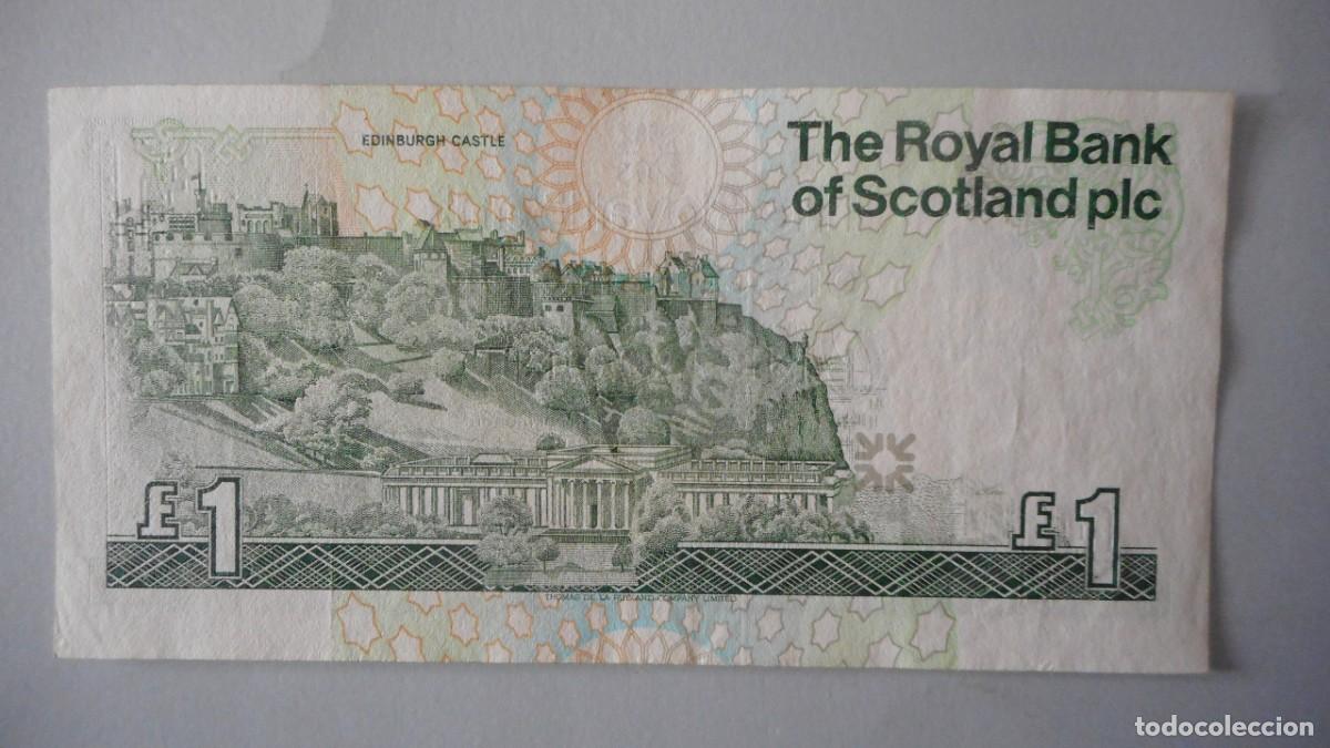 Billetes extranjeros: ESCOCIA 1 LIBRA. CIRCULADO - Foto 2