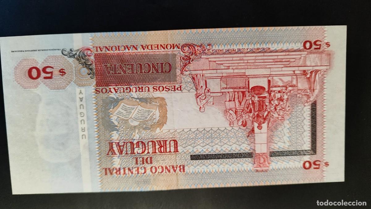 Billetes extranjeros: BILLETE DE URUGUAY 50 PESOS 2003 S/C - Foto 2
