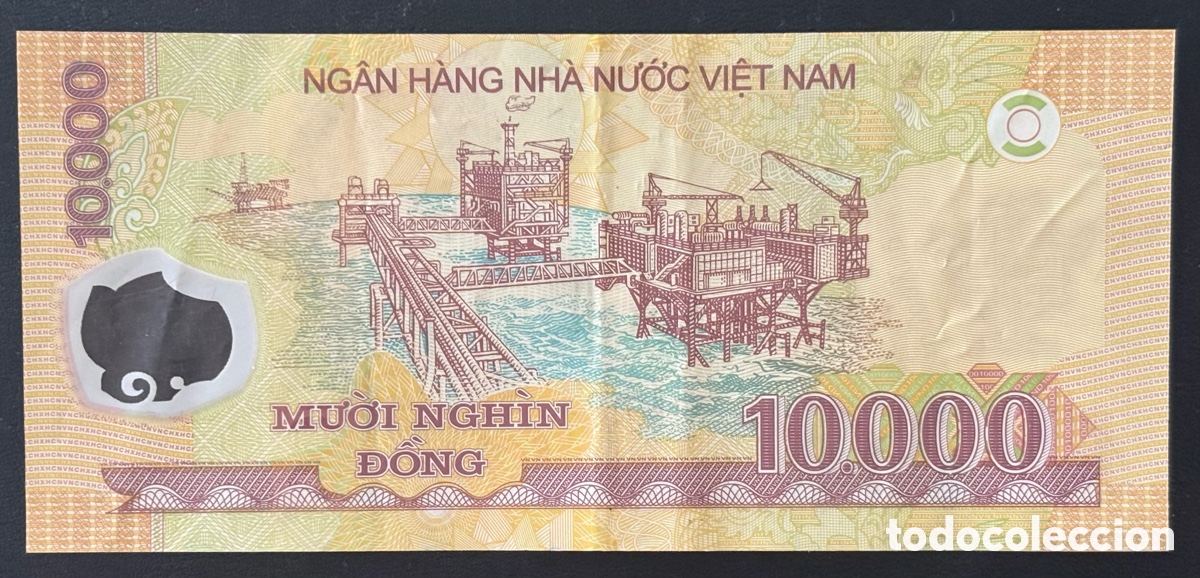 Billetes extranjeros: Vietnam - 10000 dong 2006 - Foto 2