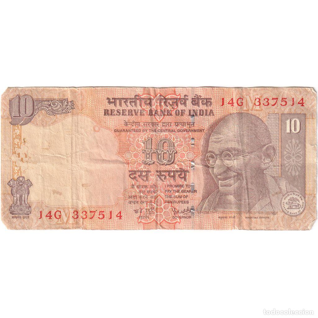 Billetes extranjeros: [#1243653] India, 10 Rupees, EBC - Foto 1
